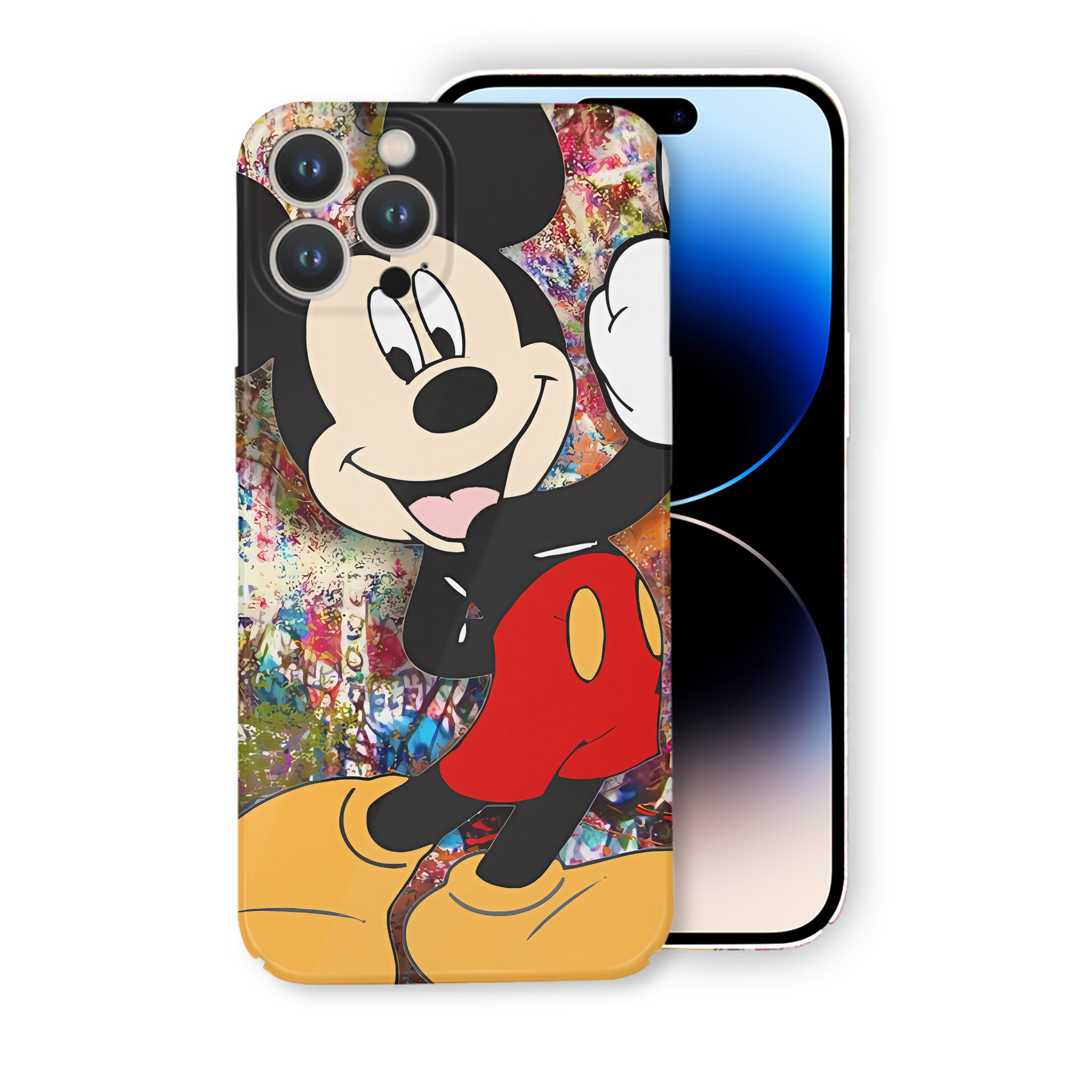（画像用） ミッキーマウス Mickey Mouse 【iPhone 14シリーズ対応】ハードケース